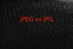 JPEG VS JPG